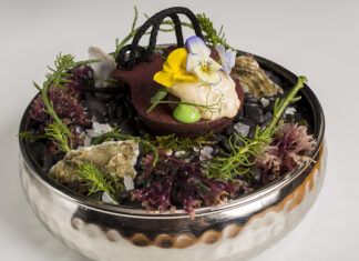 “Castañeta de atún”, un pintxo de Mario Luque en El Gallinero