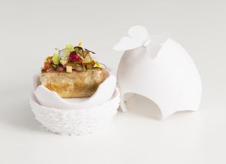 Un pintxo de redondo de ternera del Kiska de Ermua, Premio Popular Bizkaia 2021