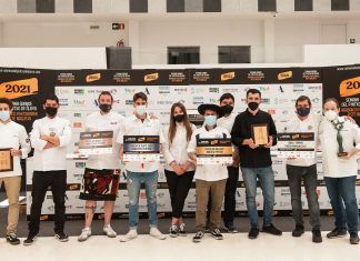 Carlos Dávalos y su pintxo «KM0», campeones de Álava 2021