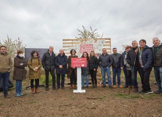 Homenajeados los autores de la domesticación del endrino