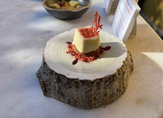 Aitor del Olmo del restaurante Amaren de Bilbao, segundo premio en el concurso de cocina creativa de Elche
