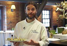 Borja Etxebarria y el pintxo Bacalao Dorado, Bizkaia en la final de España de Tapas de Madrid Fusión