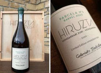 Parcela Nº 3 Barrel Aged, el txakolí único de Hiruzta