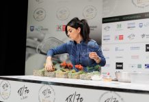 Goiza Isiegas y su «Trucha o tronco», en el Nacional de Pinchos de Madrid Fusión