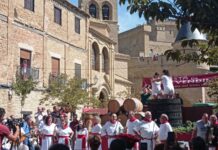 Olite celebra su fiesta de la vendimia hasta el domingo 31 de agosto