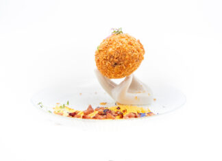 Un huevo a baja temperatura y tartar de vaca, mejor pintxo de Irun
